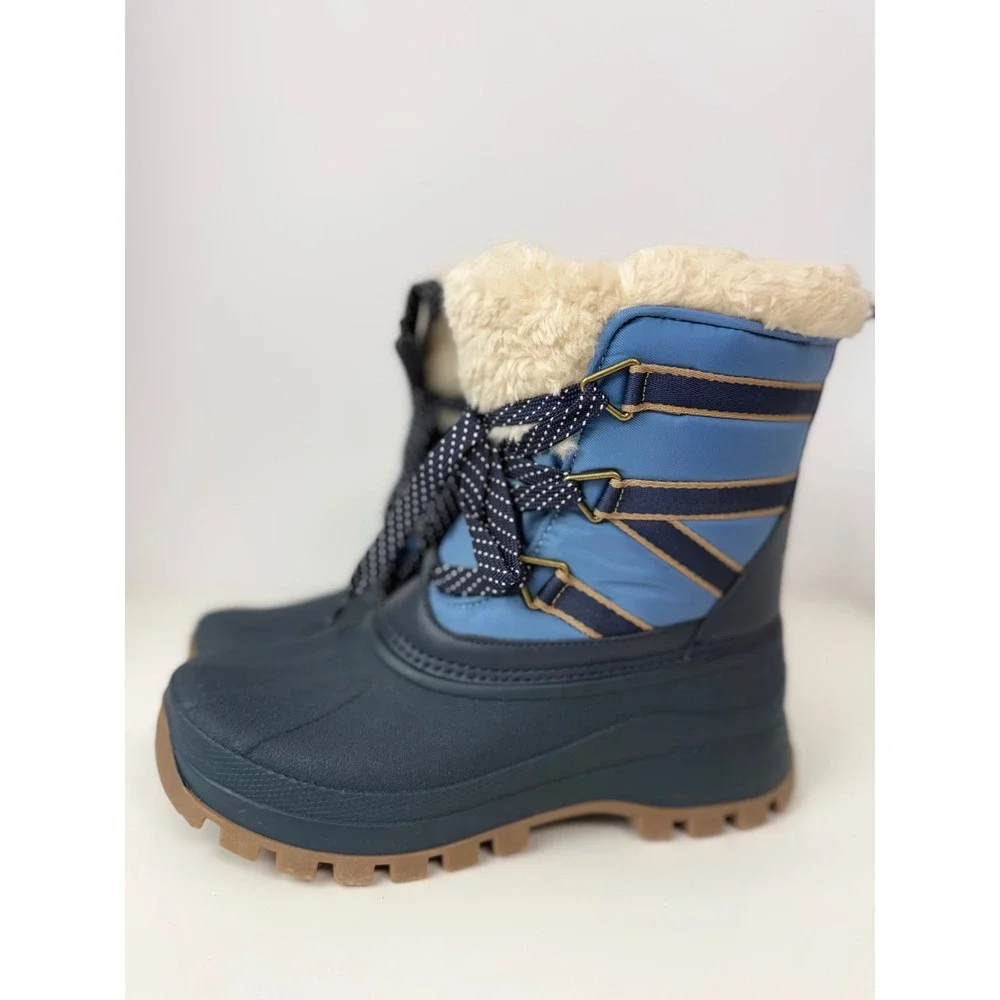 Storm by Cougar Fjord Fresno Navy Winter Boot Sz 6‎ Insulated